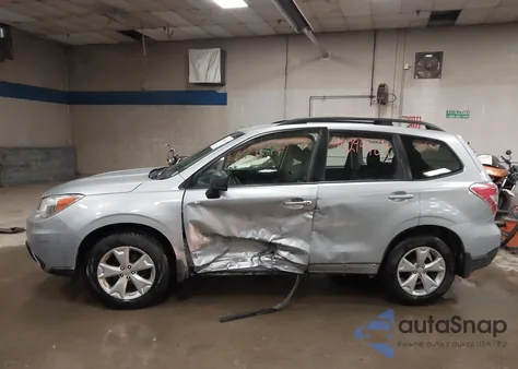 2015 Subaru Forester 2.5I из США, поврежденный, VIN JF2SJABC3FH839610